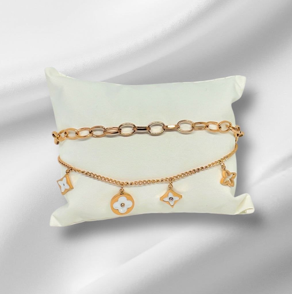 Bracelets Multi-motifs LV